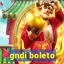 gndi boleto